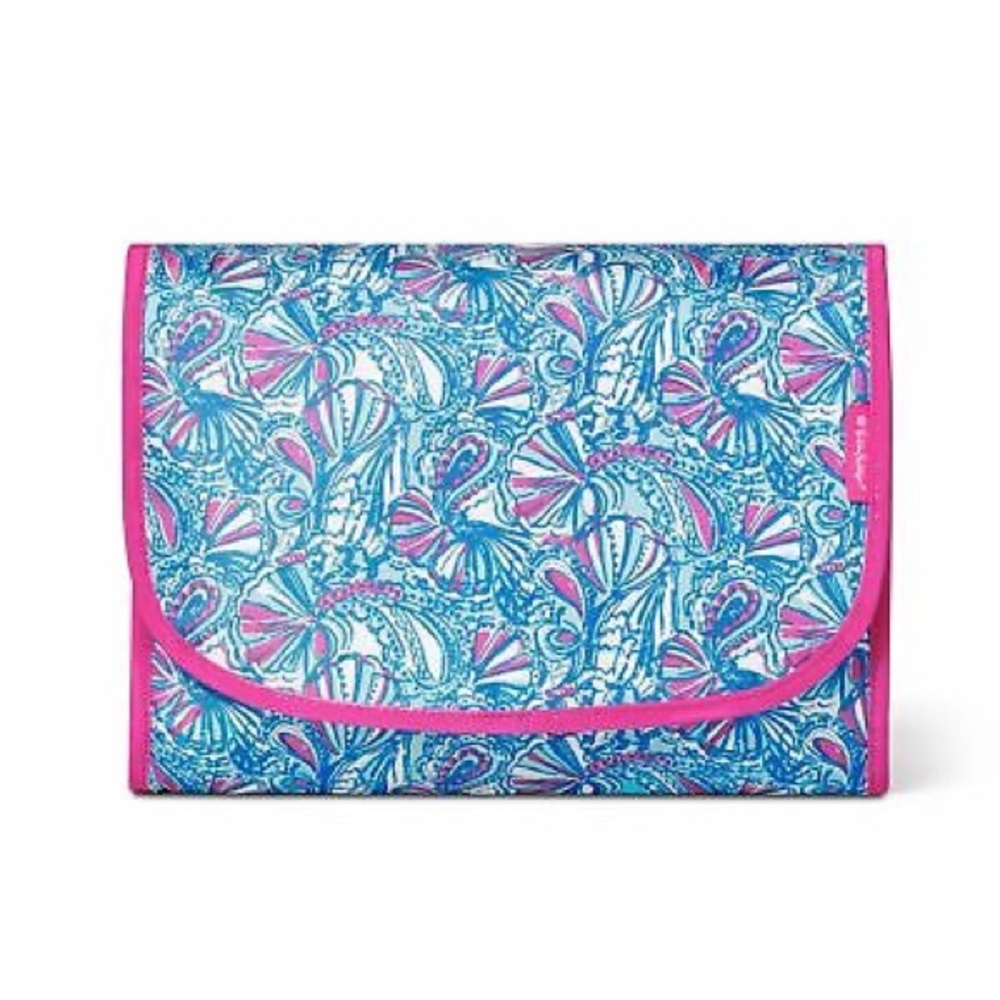 Lilly Pulitzer for Target Pink and Blue Patterned Hanging Organizer - Picture 2 of 8